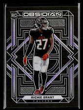 2021 Panini Obsidian #178 Richie Grant Electric Etch Purple #/100