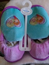 Kinder Mädchen Eiskönigin Frozen.Elsa Hausschuhe  28/29