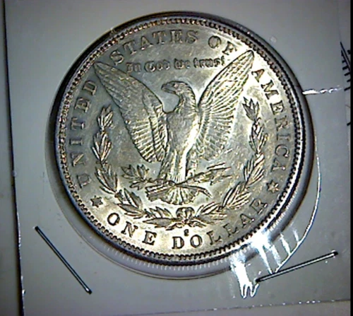 1884-S Morgan Silver Dollar Coin Tough date AU/BU