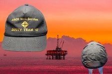 ARCO Well Services Safety Team "92" Cap Hat North Slope Alaska Oil Prudhoe bay
