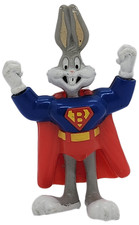 McDonald's Happy Meal Toy 1992 Super Looney Tunes Bugs Bunny/Super Bugs Loose 