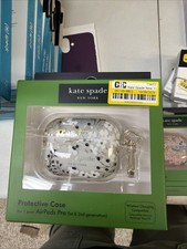 Kate Spade NY- Protective Case for Apple Airpods Pro 1st  2nd Gen