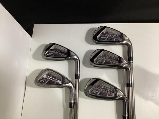 Callaway BIG BERTHA OS US Iron Set 6-9,Pw 5pc Flex Regular Recoil