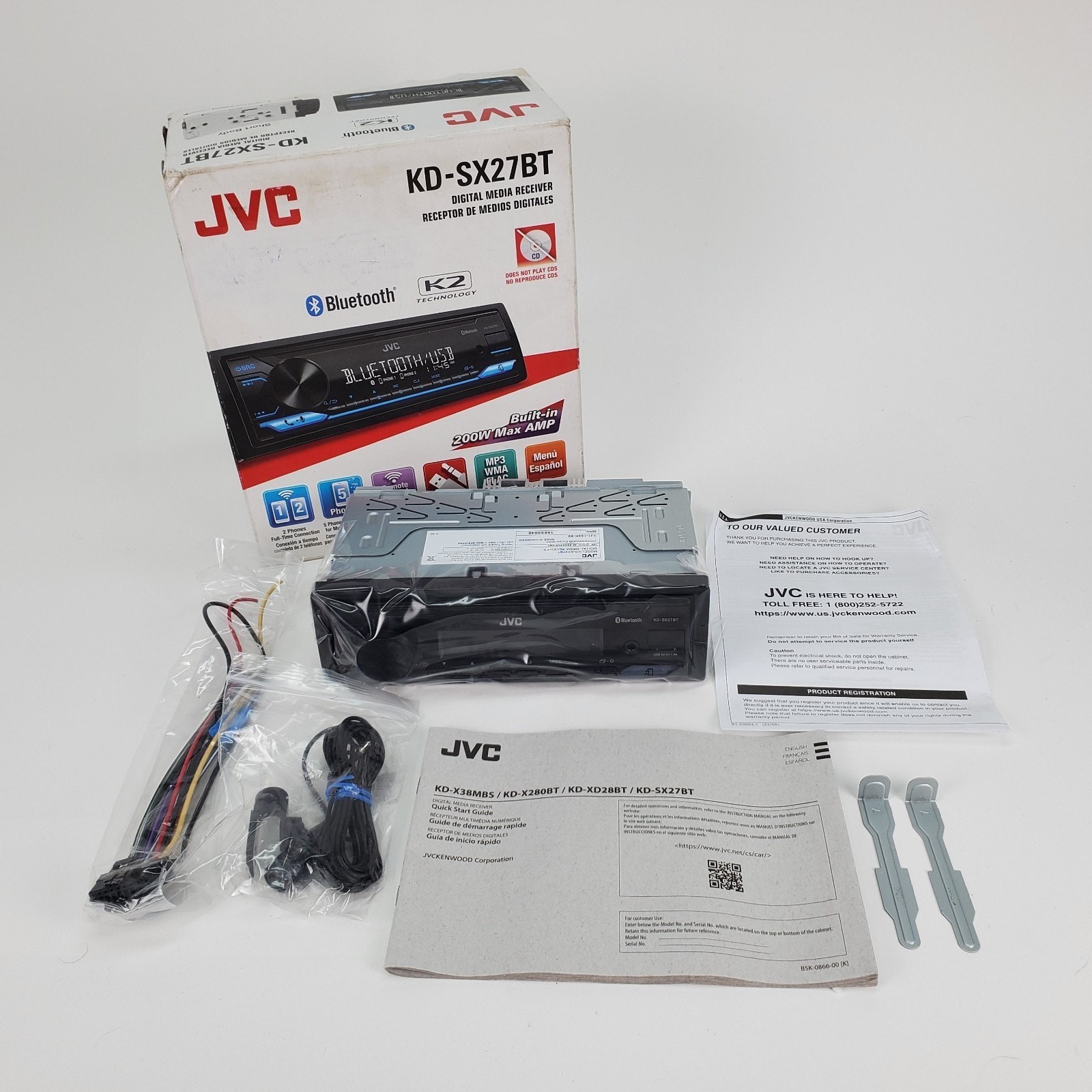 With Bluetooth, 100w Digital Media Receiver, 1.5a