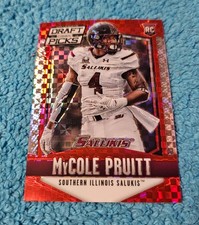 2015 Panini Prizm Draft Picks Rookie Mycole Pruitt ST Illinois Red Power #226