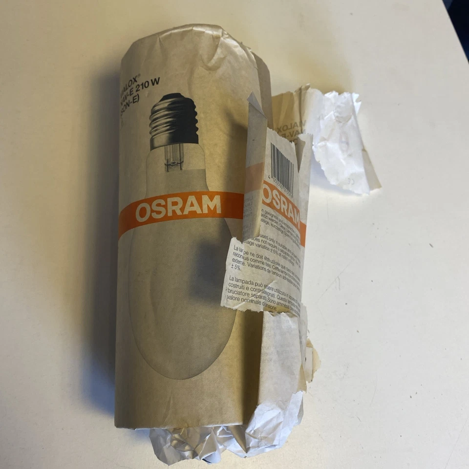 Lampada A smorza su sodio alta pressione Osram Vialox Nav-E (Son-E) 210W E40 - Immagine 4 di 4