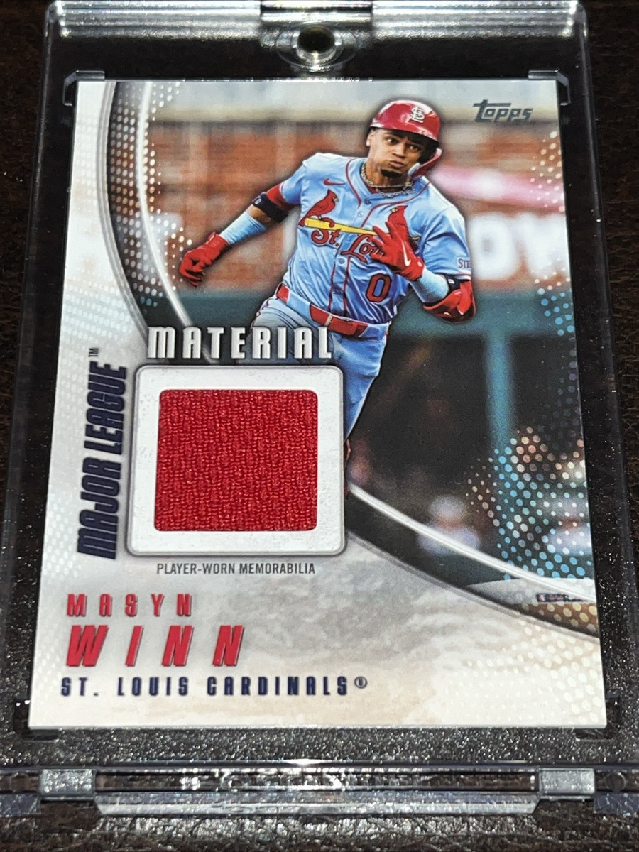 Masyn Winn 1st Bowman 青リフラクター 150枚限定 MLB Masyn Winn 2025 Topps Series 1 #MLM-MW Major League Material
