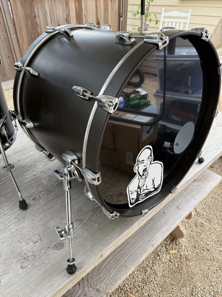 Juego de batería Gretsch Renown Maple negro satinado Foto 2 de 4