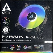 ARCTIC P12 PWM PST A-RGB 120mm single Case Fan ACFAN00231A