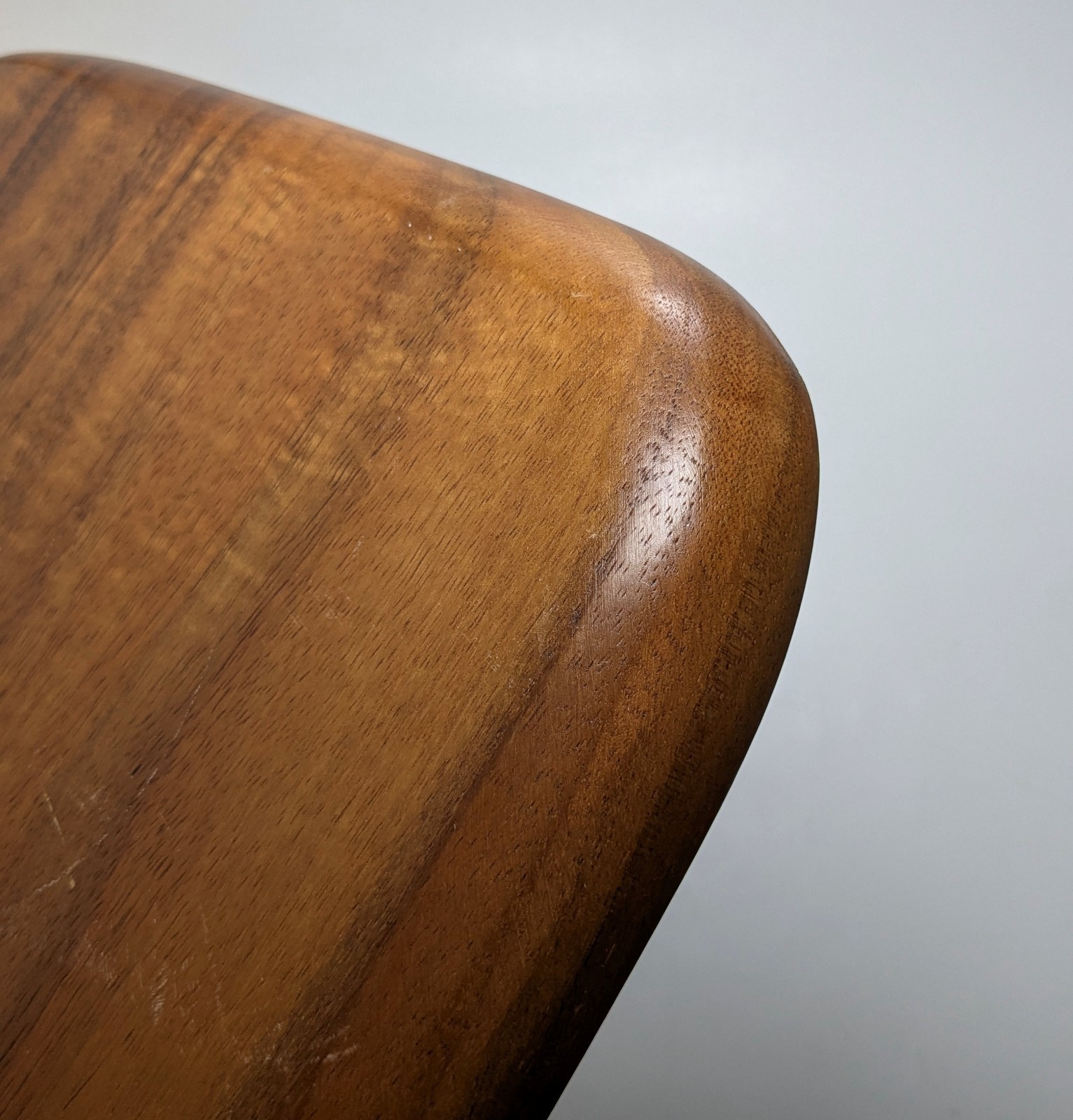 Blair Hawaii Koa Wood Square Tray 11.75 inch Curly Koa Wood Vintage Tray