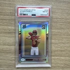 2024 Panini Donruss Optic Jayden Daniels Holo Rated Rookie #248 Commanders PSA 8