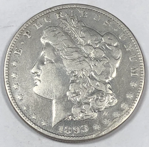 1893-O Morgan Dollar — photo from the most recent tracked eBay sale