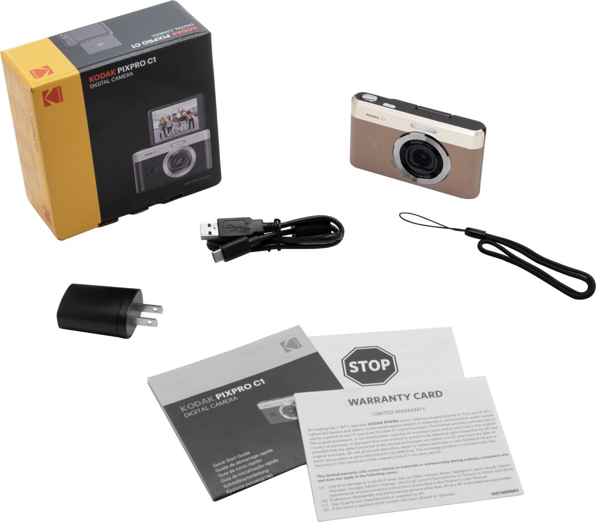 Kodak - PIXPRO C1 Digital Camera - Brown | eBay