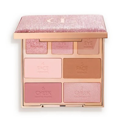 Charlotte Tilbury Instant Look Palette Pretty Glowing Beauty Eye & Face Makeup