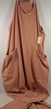 Free People Movement Women's Large Hot Shot Jumpsuit, Mauve