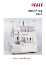 PFAFF Hobbylock 4842 Instructions User Guide Manual COPY