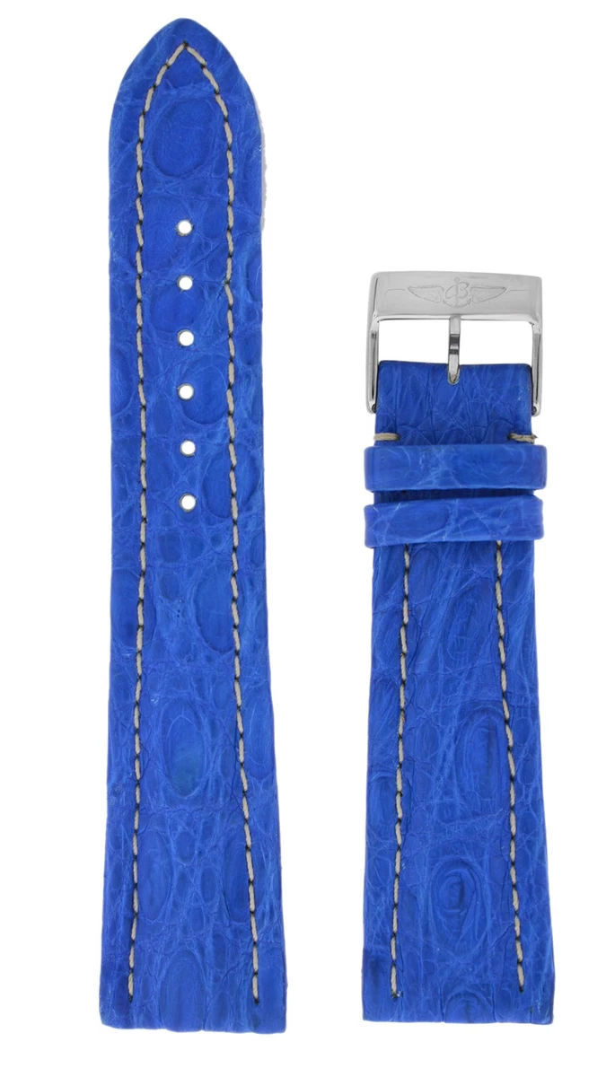 Breitling Blue 18 mm Band Width Wristwatch Bands for sale | eBay