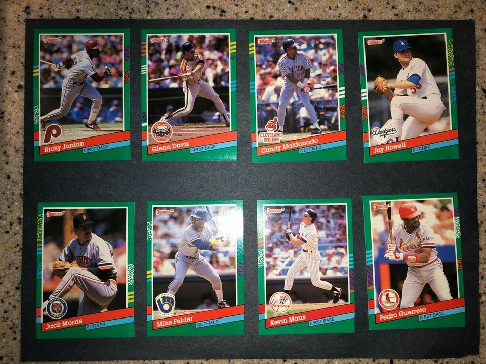 1991 DONRUSS SERIES 2 BASEBALL CARDS YOU CHOOSE 387-770 MLB CARD FREE SHIPPING - Image 4 of 4