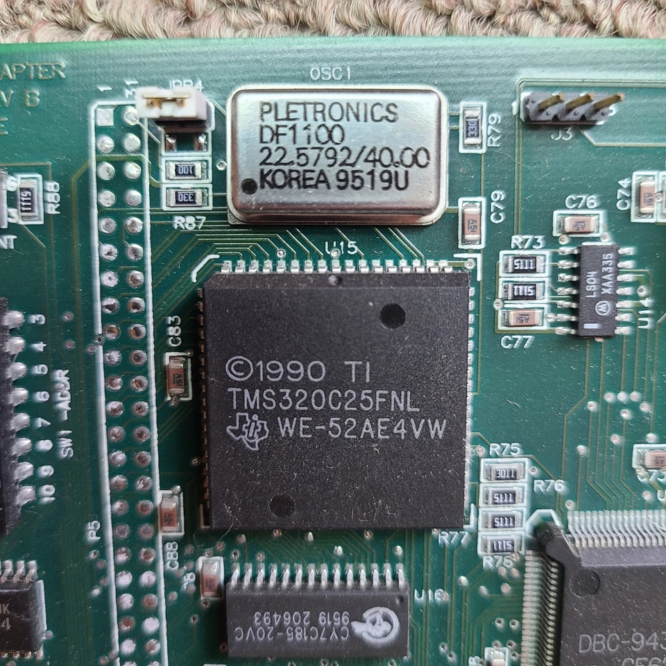 IBM REXON M-ACPA ISA 8 Bits XT Audio Capture Playback Adapter Sound Card 943057 - Image 2 of 4