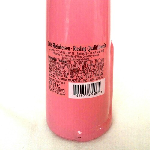 1 Figural Happy Cat Empty Wine Bottle German Reisling with Cork COLOR CHOICE - Picture 36 of 59
