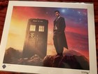 Doctor Who 60th Anniversary The Fourteenth Doctor and Tardis Print