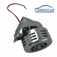 Air Siren Horn Alarm Horn Tornado Warning Car Truck 1950s Style 12V Chrome 