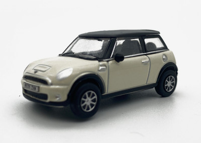 OXFORD M&S FLOWER CLASSIC MINI CAR WHITE 1/76 DIECAST MODEL TRUCK