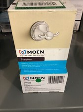 MOEN Preston Double Robe Hook in Chrome DN8403CH