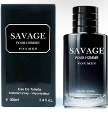 Savage cologne for Men- 3.4 Oz Men's Eau De Parfum. Men's Casual Cologne
