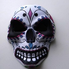 Dia de los Muertos Day of the dead mask Halloween sugar skull
