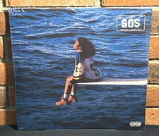 SZA - SOS, Import 2LP BLACK VINYL New & Sealed!