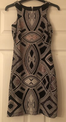 Speechless Black/Silver Pink Shimmer Geometric Zip Bodycon Dress Size 1 | eBay Speechless Black/Silver Pink Shimmer Geometric Zip Bodycon Dress Size 1 | eBay
