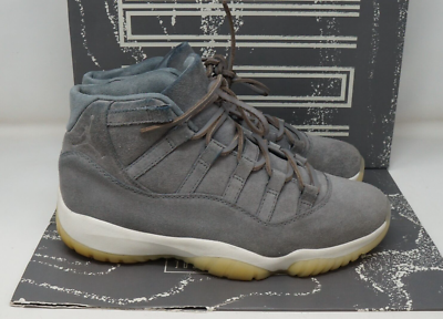 Size 10 - Air Jordan 11 Retro Premium Grey Suede | eBay
