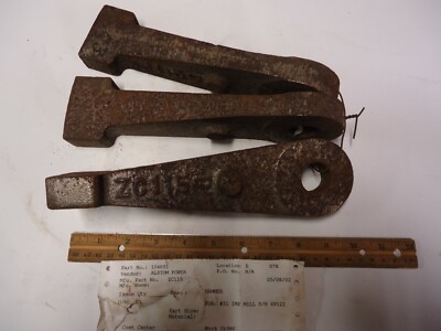 ALSTOM POWER ZC115 HAMMER ''NEW'' Z115D FOR #51 IMP MILL (LOT OF 3 HAMMERS)