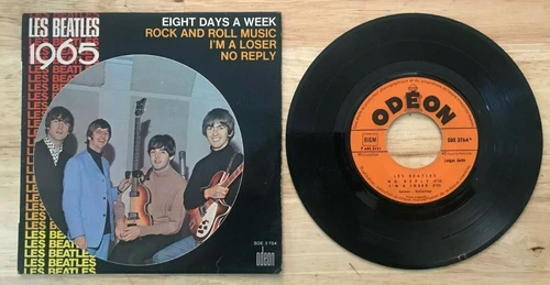 45 FRENCH BEATLES EP ODEON SOE 3764 NO REPLY