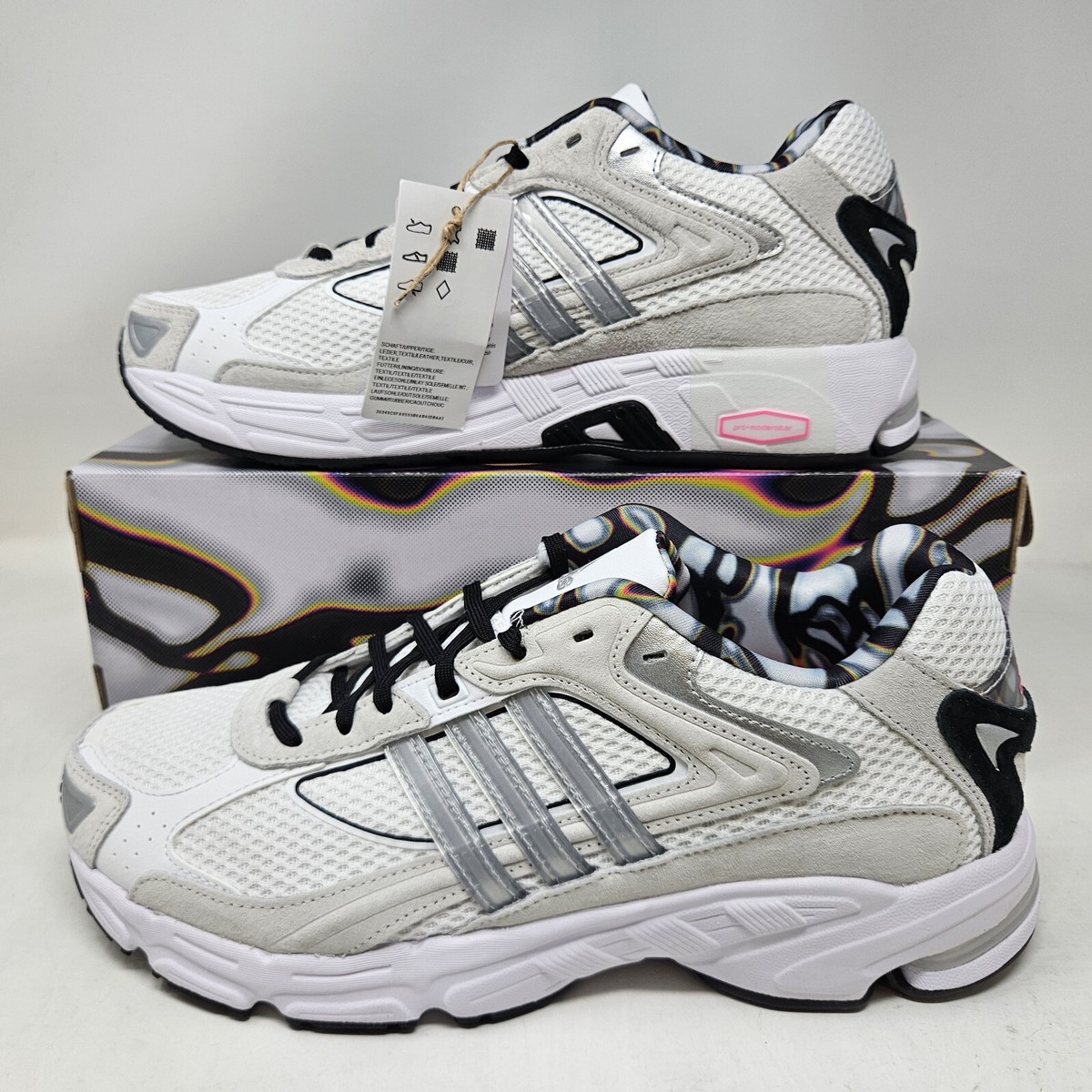 Adidas x Pablo Vittar Response CL Pride Shoes / White Black Adidas x Pablo Vittar Response CL Pride Shoes / White Black