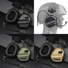 Wosport Tactical Helmet Headset No Pickup Noise Reduction 5th Generation Chip