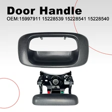 Rear Tailgate Handle Chrome w/ Bezel For 99-06 Chevrolet Silverado Sierra Truck