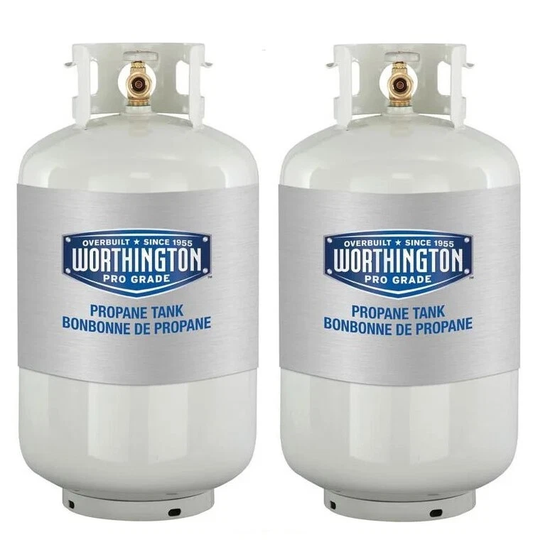 Propane Tank Cylinder TWO Pack 30 Lb Vertical OPD Refillable Steel Gas RV  BBQ | eBay