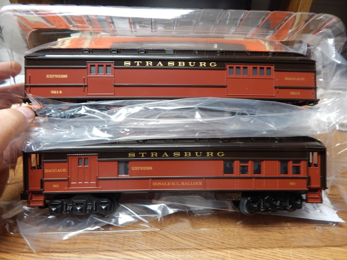 Lionel Barthelemy テラーコンブロット シナーツイン LIONEL 6-35211 STRASBURG RAILROAD 2 CAR PASSENGER SET NEW IN