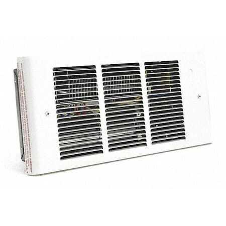 Dayton 3Ug15 Recessed Electric Wall-Mount Heater, Recessed, 1500/1125/750/375 W