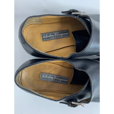 Salvatore Ferragamo Tramezza Single Monk Strap Dress shoes  display picture 3