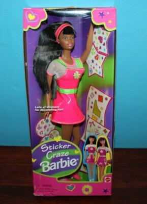 Barbie Sticker Craze Doll (1997) New with Box