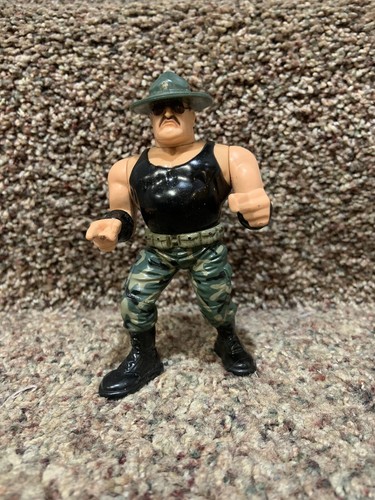 Vintage 1992 Hasbro WWF WWE Action Figure Sergeant...