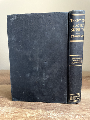 洋書 Theory of elastic stability Theory of Elastic Stability (Engineering Societies Monograph