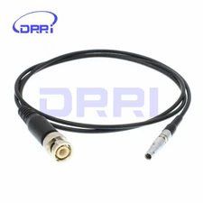 BNC to 00B 4 Pin Red Epic Scarlet Time Code Cable Input Adapter Cable