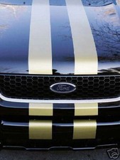 6 Pc 6 Dual Racing Stripe Set Vinyl Graphic Decal Car Truck Suv Cross Over 6 Pc 6 Dual Racing Stripe Set Vinyl Graphic Decal Car Truck Suv Cross Over