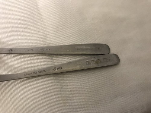 “Lot Of 2 Vintage 6" British Airways Airline Forks Stainless Steel Collectible - 第 3/4 張圖片