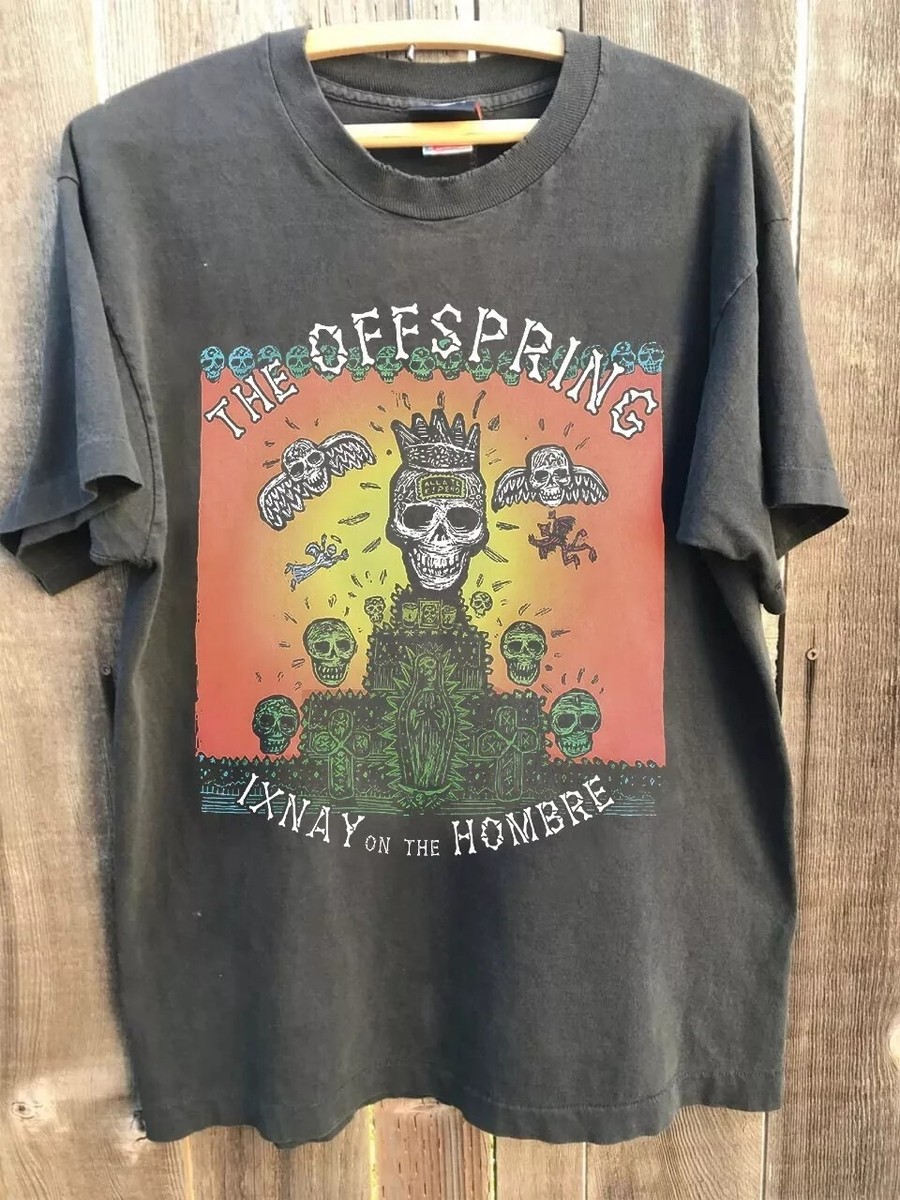 1997 The Offspring Ixnay on The Hombre Charcoal Unisex T-shirt 