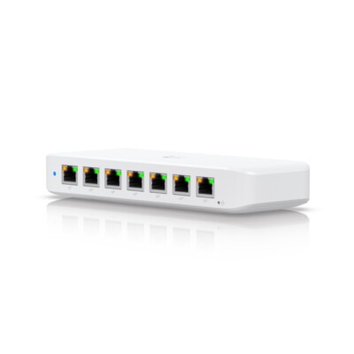 UBIQUITI Compact Layer 2 UniFi Switch 8-port GbE PoE Ultra 210W (USW-Ultra-210W)